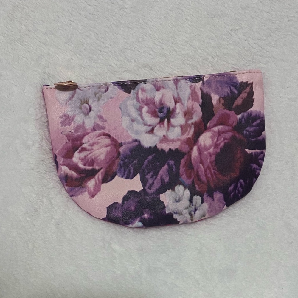 Ipsy Floral Cosmetic Bag